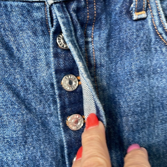 Agolde cropped denim jeans - Picture 3 of 9